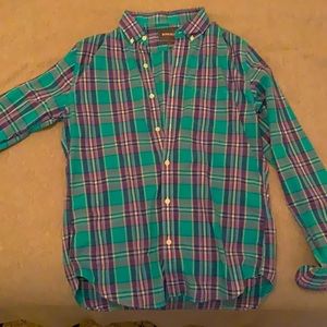 Bonobos Men’s slim fit plaid shirt